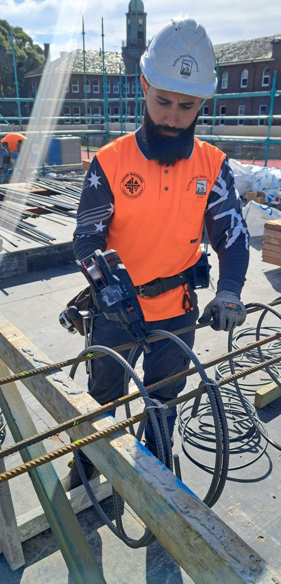 Certified Worker on Site
